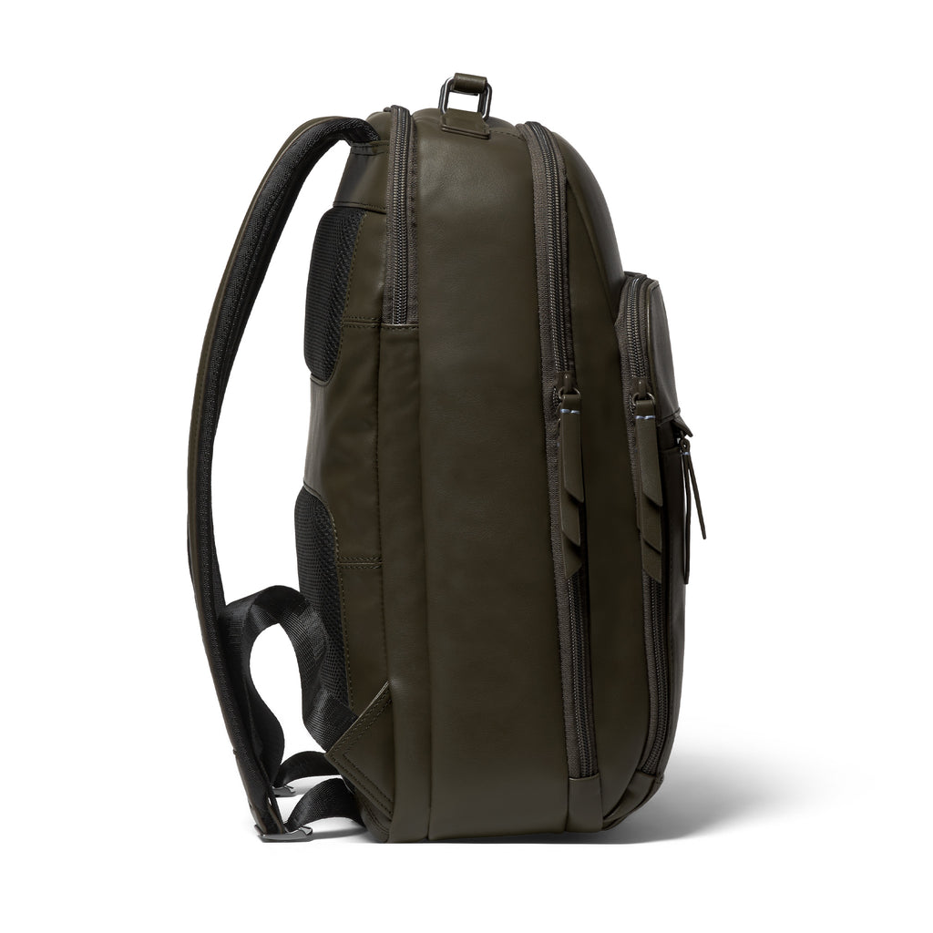 Essential Backpack Cactus Leather Khaki - Lilienthal Berlin
