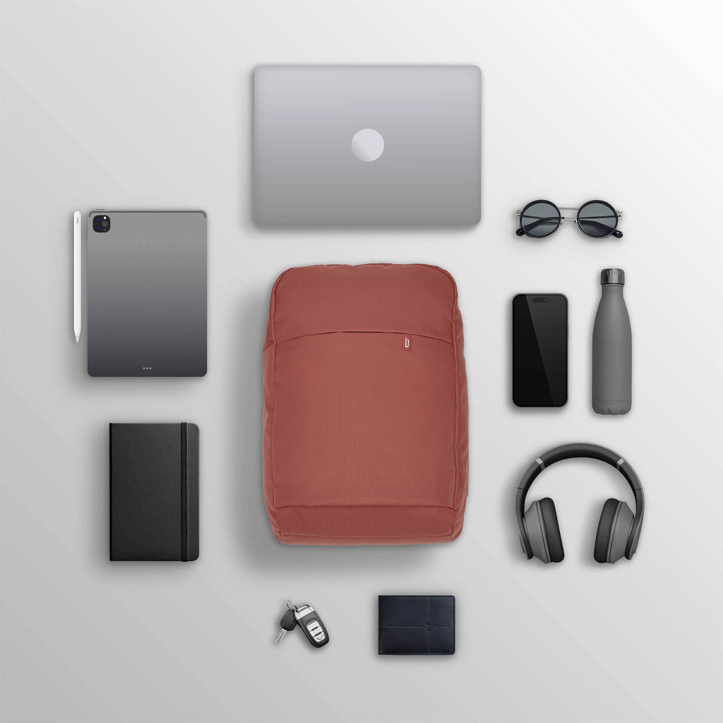 Urbaneer 3-in-1 Daypack Recycled Polyester Brick - Lilienthal Berlin