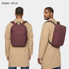 Urbaneer 3-in-1 Daypack Recycled Polyester Aubergine - Lilienthal Berlin