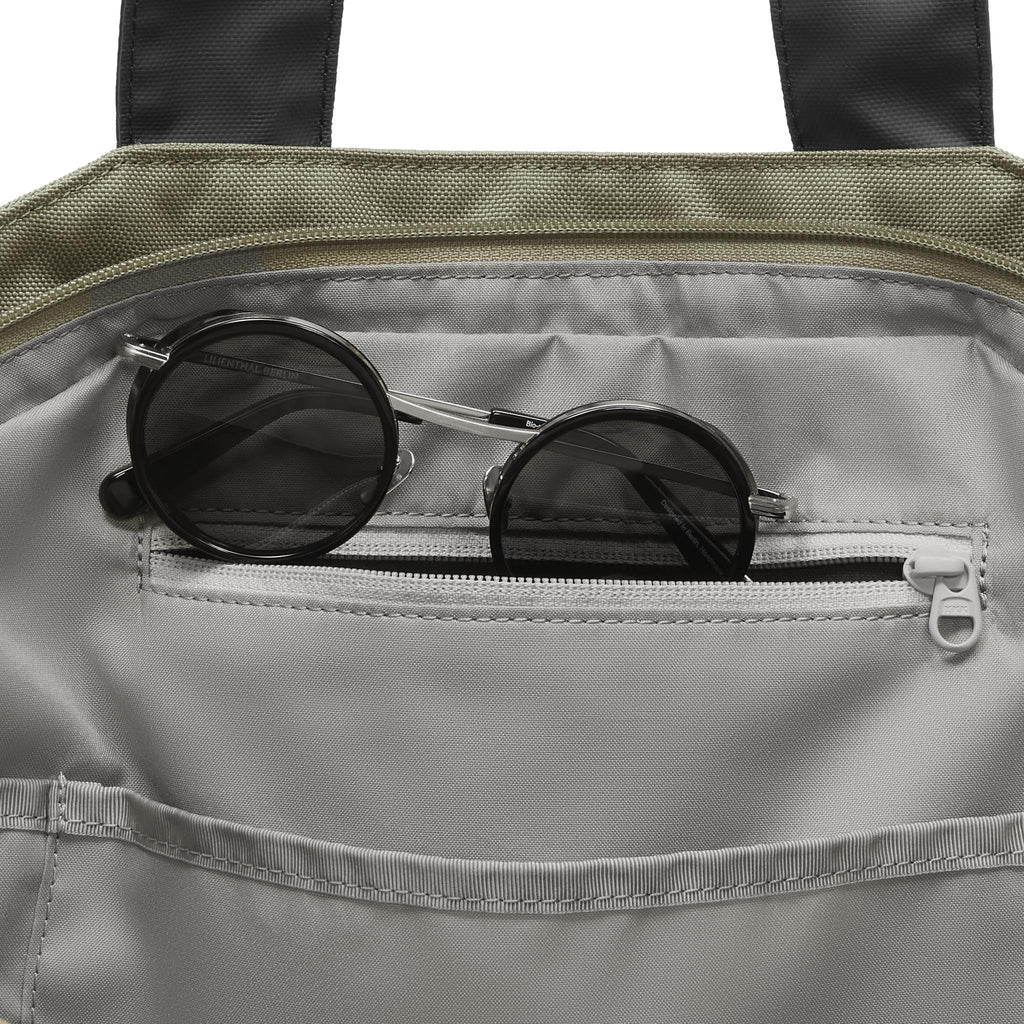 Tote Bag Recycled Polyester Olive Green - Lilienthal Berlin