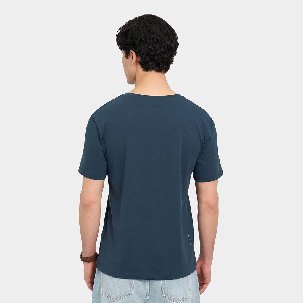 Circular T-Shirt – Navy