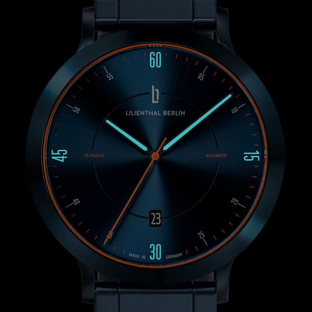 Zeitgeist Automatik Blue Orange - Lilienthal Berlin