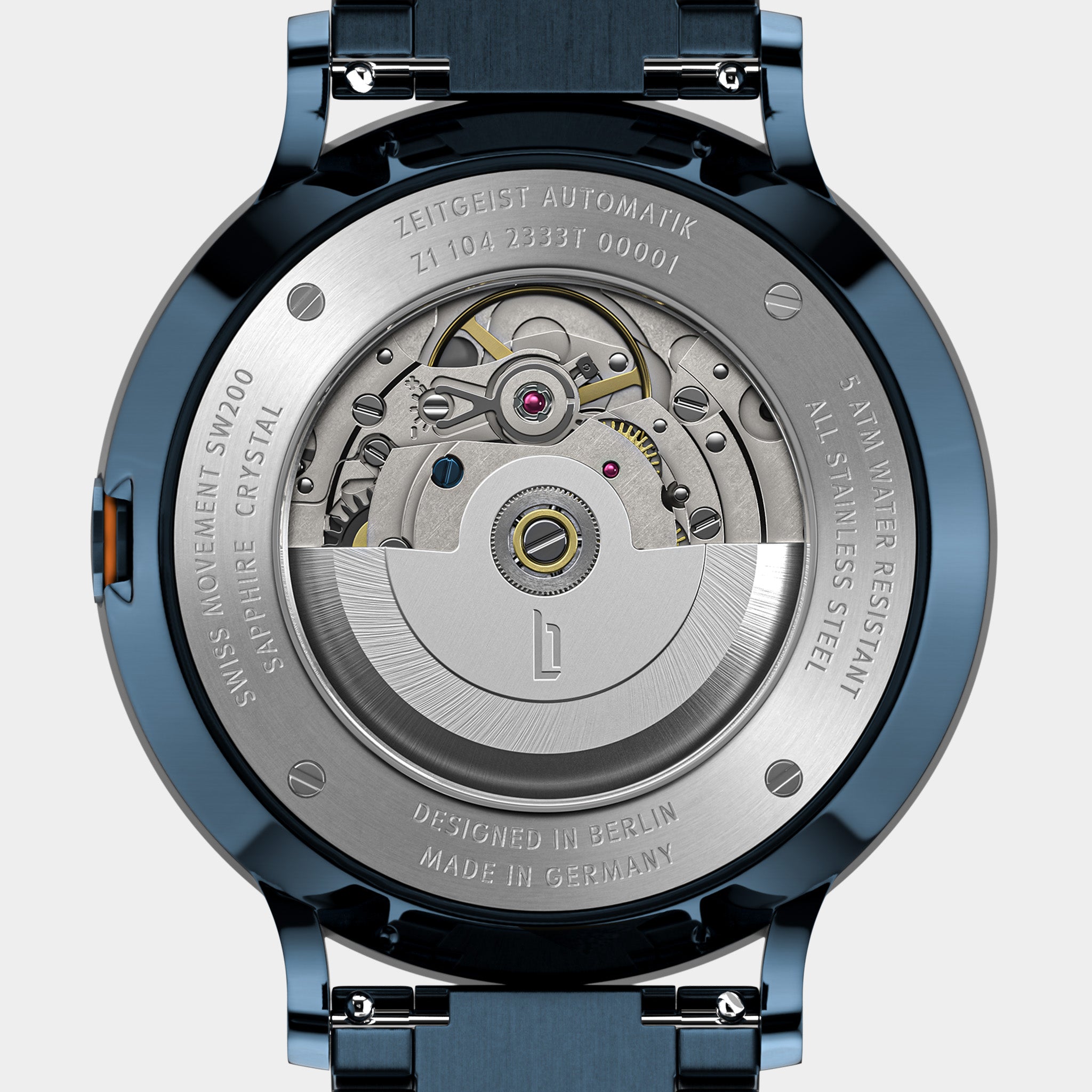 Zeitgeist Automatik Blue Orange