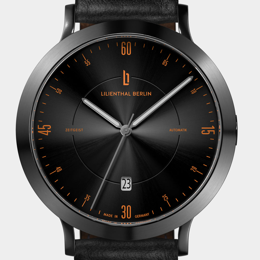 Zeitgeist Automatik – Dark Silver Orange