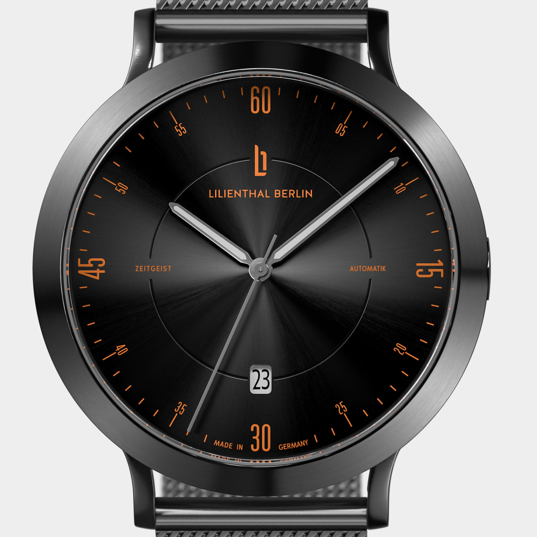 Zeitgeist Automatik – Dark Silver Orange