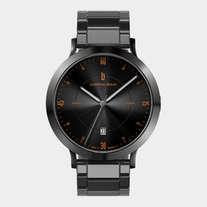 Zeitgeist Automatik Dark Silver Orange - Lilienthal Berlin