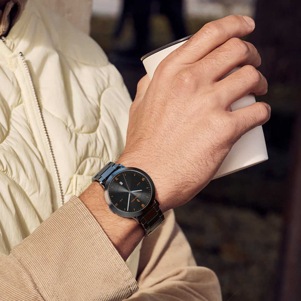 Zeitgeist Automatik – Dark Silver Orange