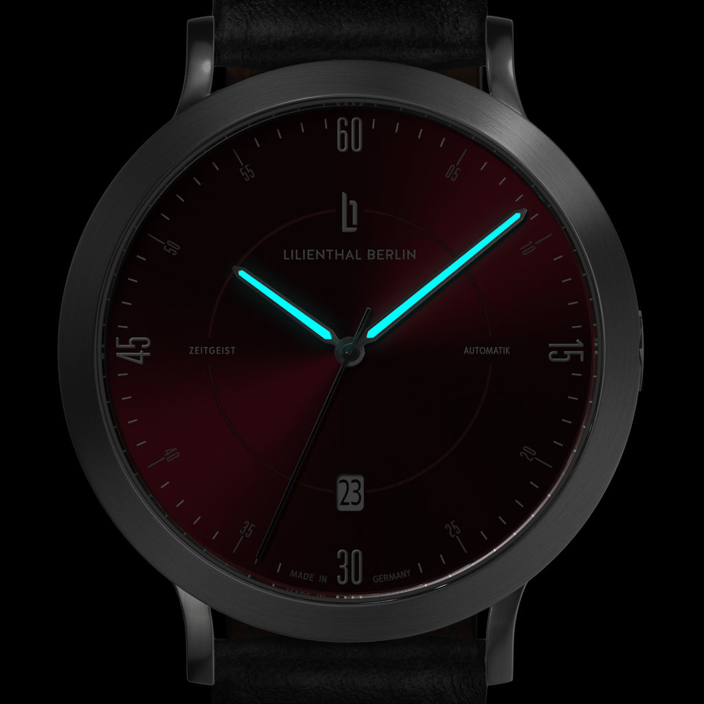 Zeitgeist Automatik Silver Bordeaux - Lilienthal Berlin