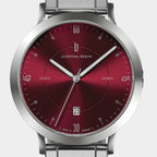 Zeitgeist Automatik – Silver Bordeaux