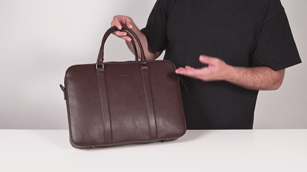 Virtuoso Classic Briefcase – Khaki